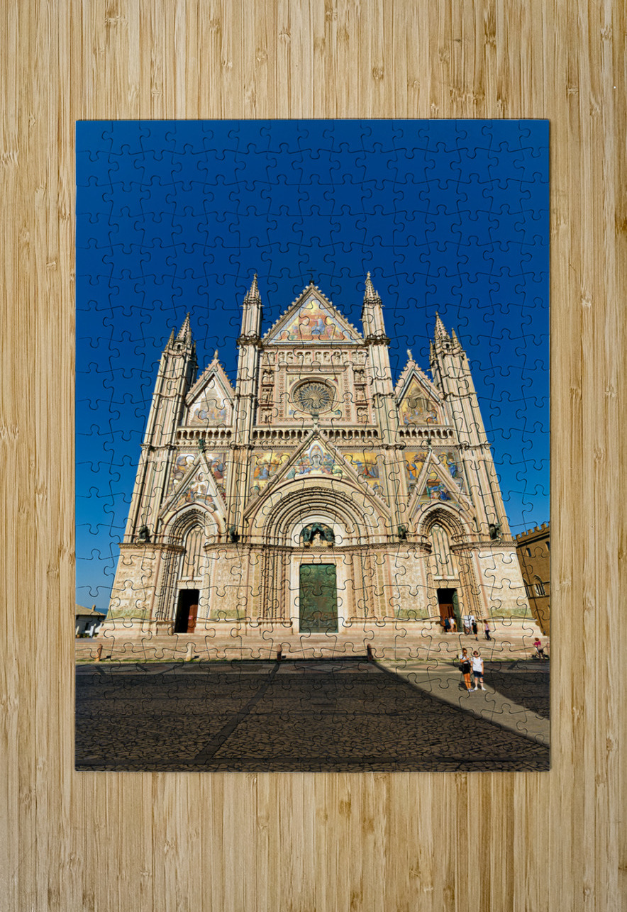 Orvieto Umbria Italy. The facade of the Cathedral Marco Brivio Puzzle printing