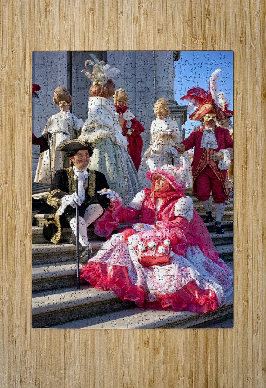 Venice Italy. The Carnival Marco Brivio Puzzle printing