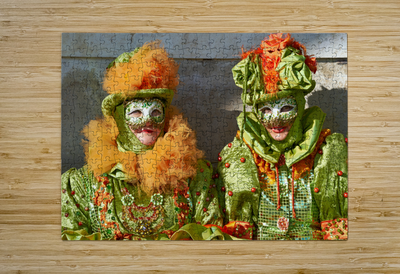 Venice Italy. The Carnival Marco Brivio Puzzle printing