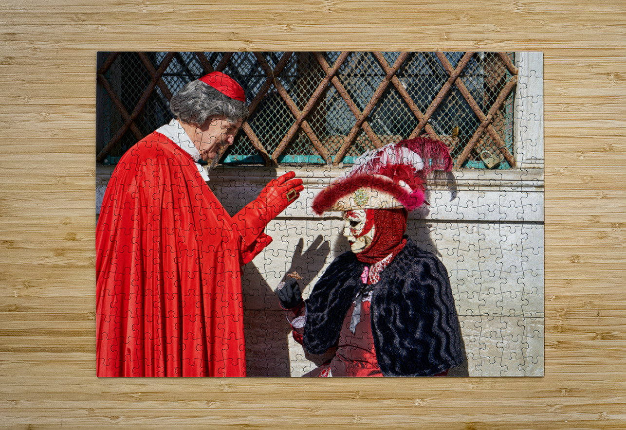 Venice Italy. The Carnival Marco Brivio Puzzle printing