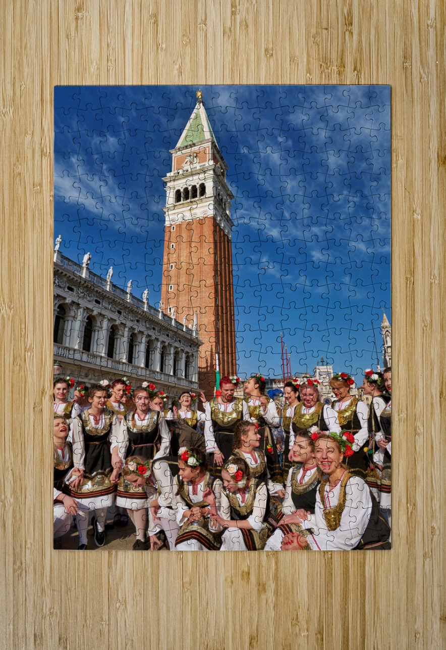 Venice Italy. The Carnival Marco Brivio Puzzle printing