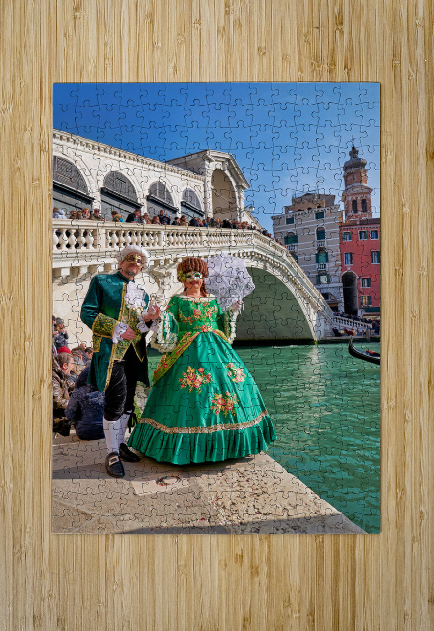 Venice Italy. The Carnival Marco Brivio Puzzle printing