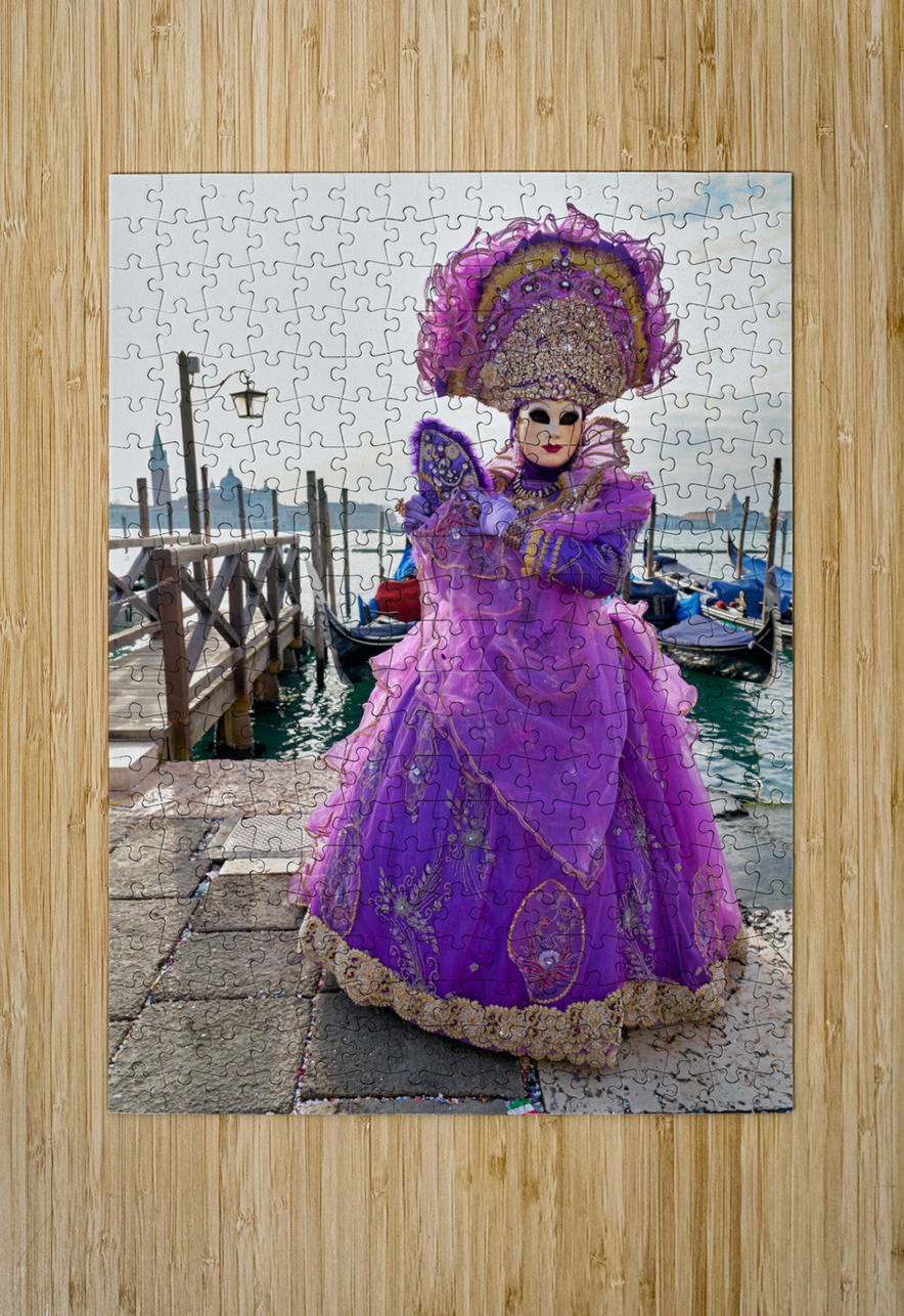 Venice Italy. The Carnival Marco Brivio Puzzle printing