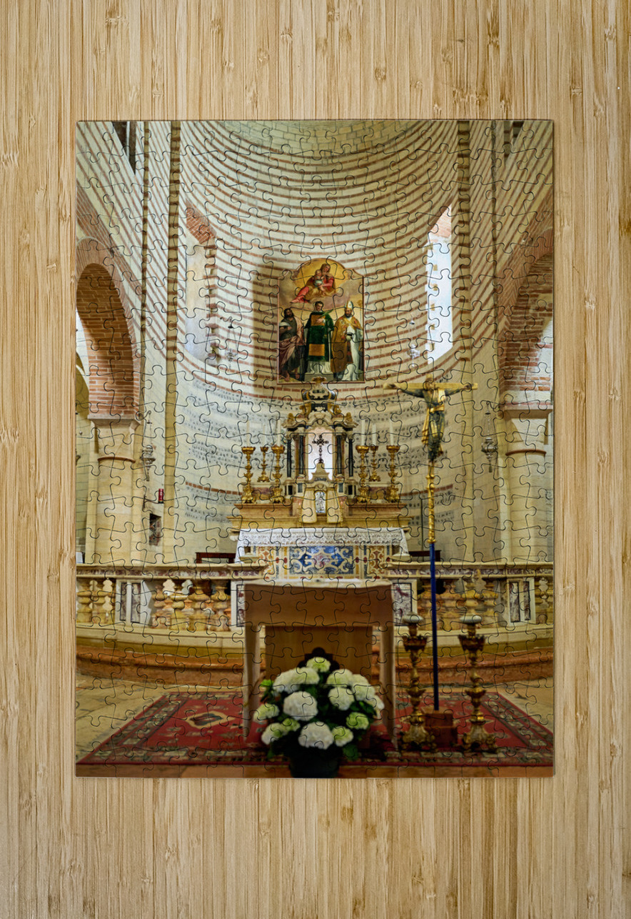 Verona Veneto Italy. San Lorenzo Basilica Marco Brivio Puzzle printing