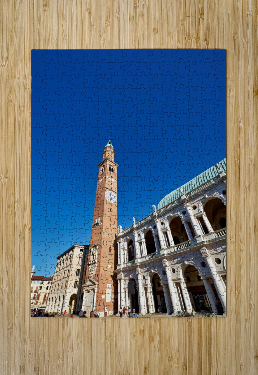 Vicenza Veneto Italy. The Basilica Palladiana is a Renaissance building in the central Piazza dei Signori in Vicenza Marco Brivio Puzzle printing