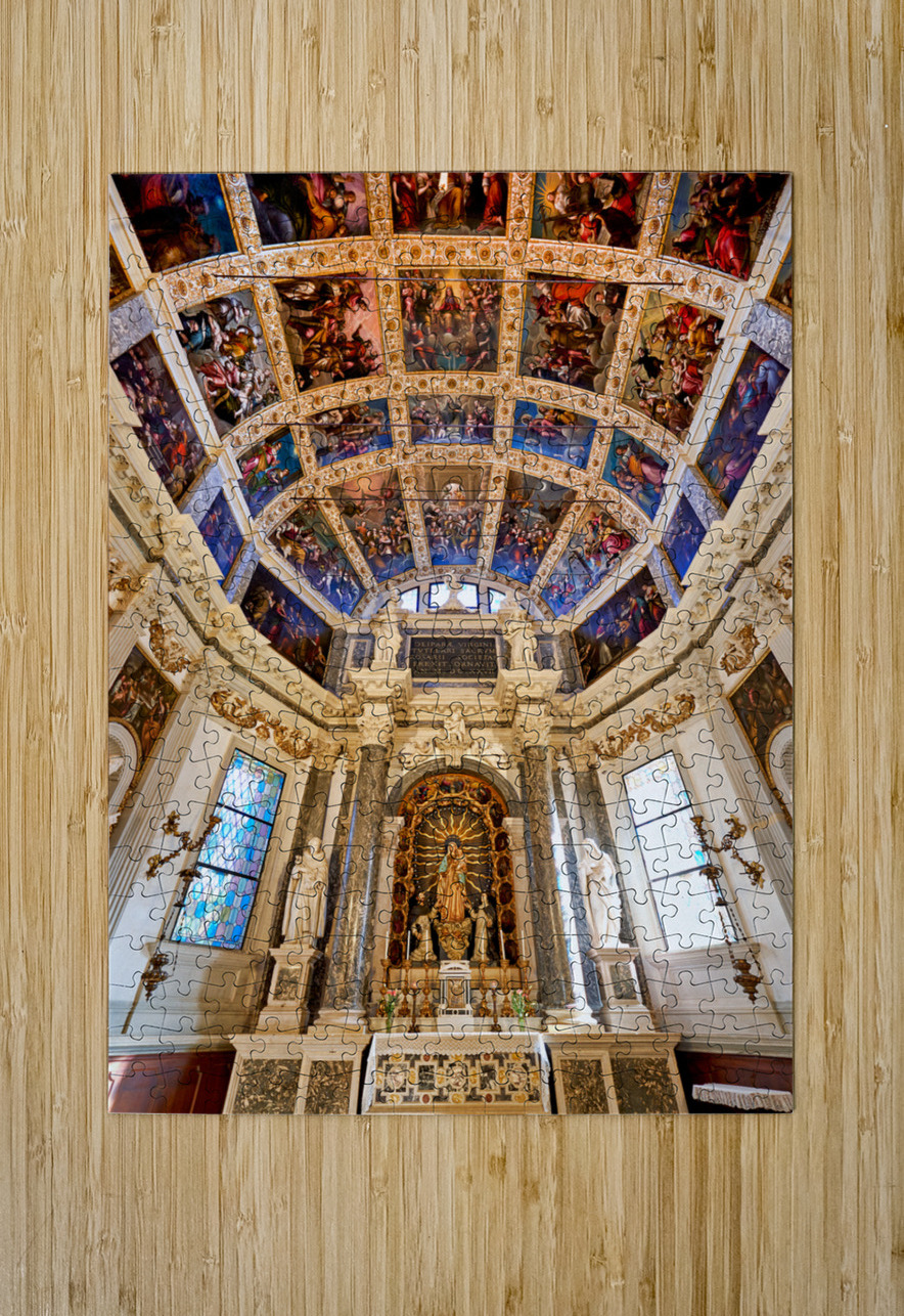Vicenza Veneto Italy. Santa Corona is a Gothic-style Roman Catholic church Marco Brivio Puzzle printing