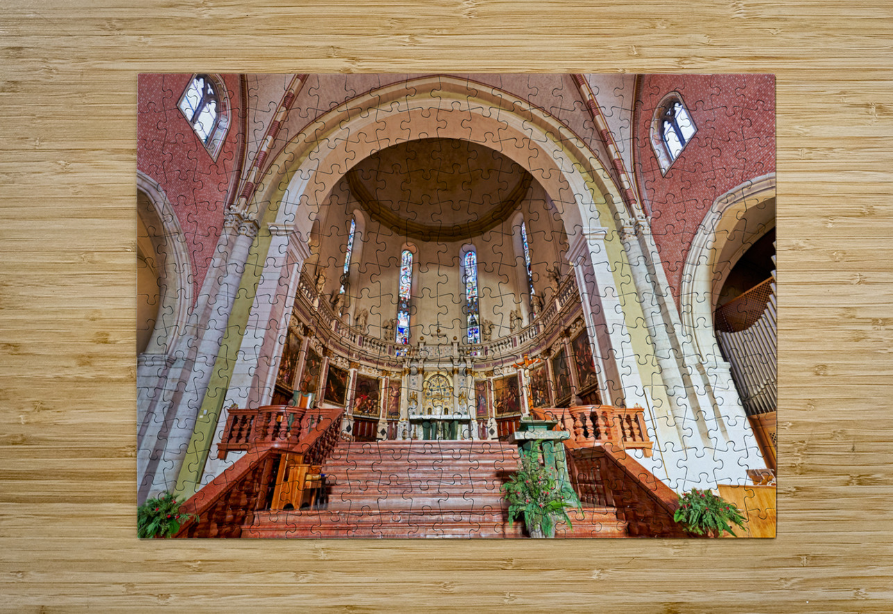 Vicenza Veneto Italy. Vicenza Cathedral Cattedrale di Santa Maria Annunziata Duomo di Vicenza Marco Brivio Puzzle printing