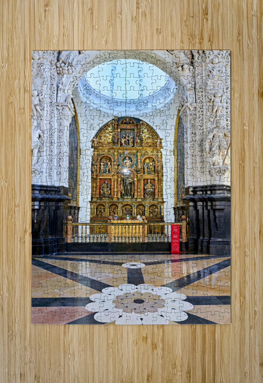 Zaragoza. Saragossa. Aragon. Spain. Cathedral of the Savior of Zaragoza. La SEO Marco Brivio Puzzle printing