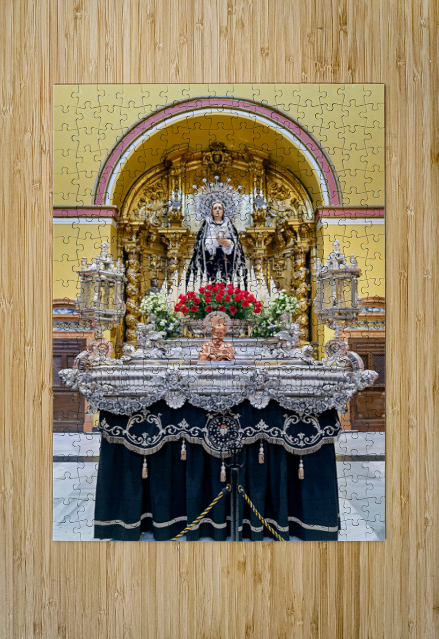 Zaragoza. Saragossa. Aragon. Spain. Iglesia de Santa Isabel de Portugal Marco Brivio Puzzle printing