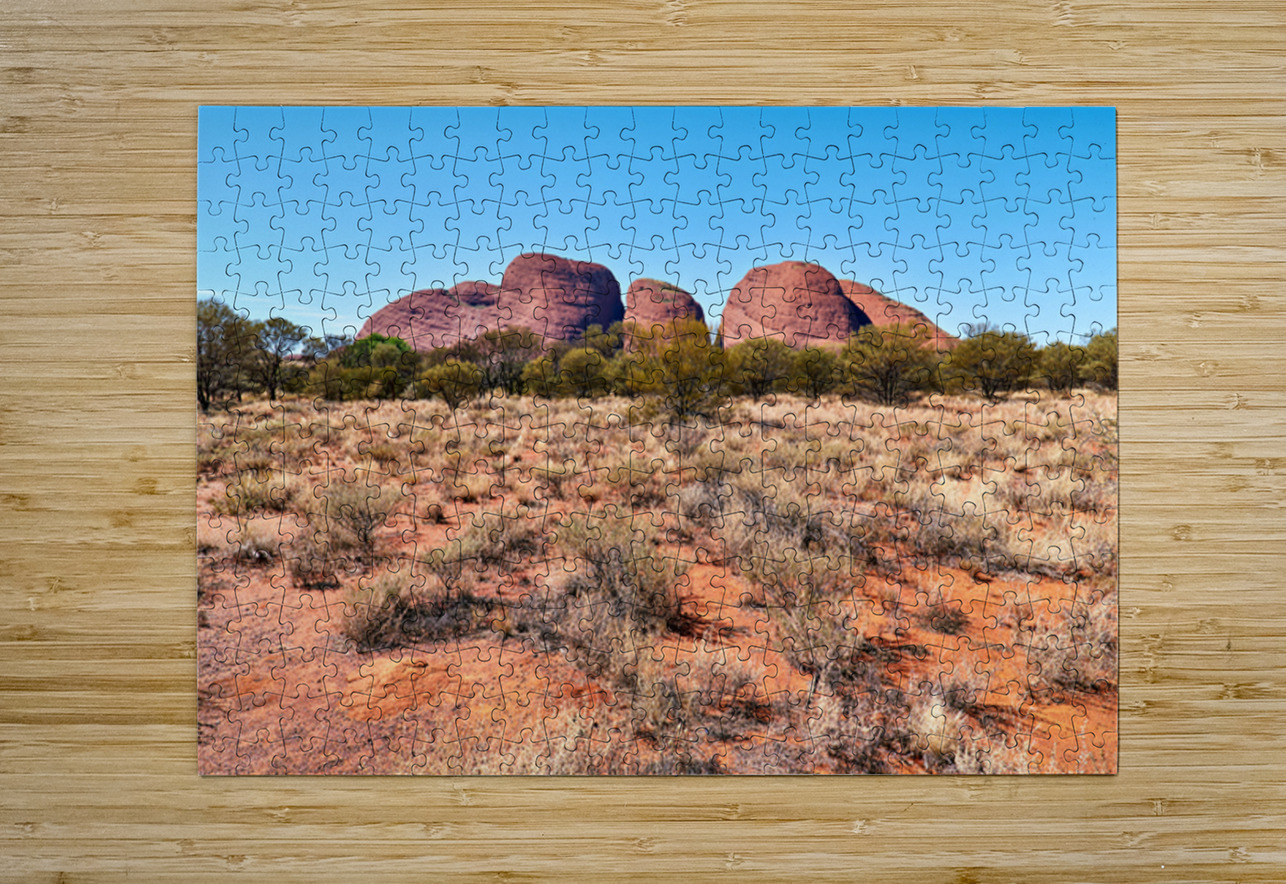 Visit Olgas in Kata Tjuta National Park Australia near Uluru Marco Brivio Puzzle printing