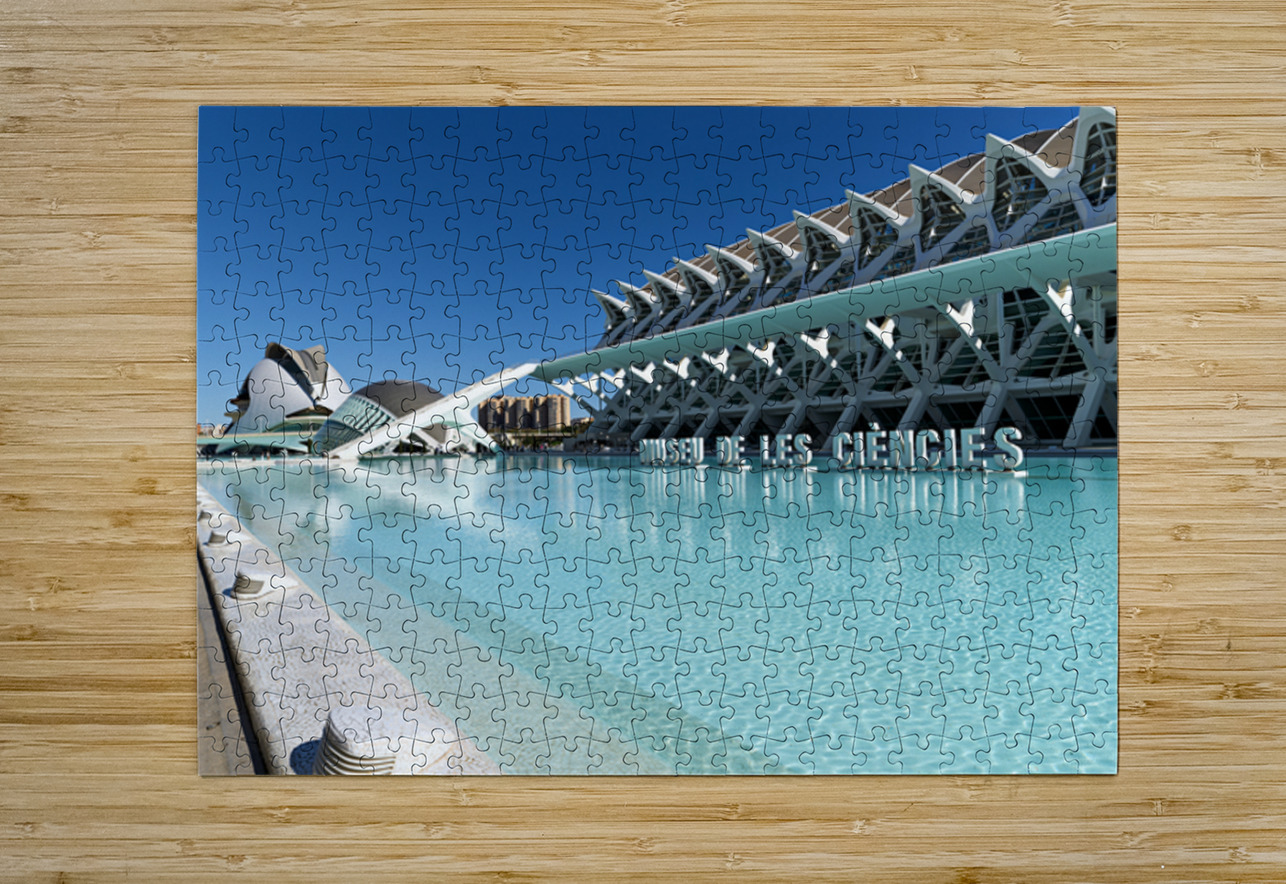 Visit to Museu de les Ciencies Principe Felipe in Valencia Spain Marco Brivio Puzzle printing