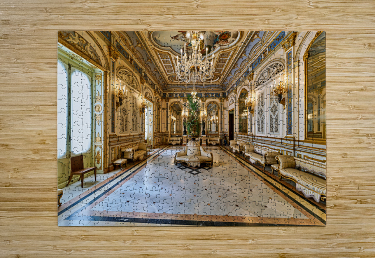 Visit to national museum of ceramics and decorative arts in vale Marco Brivio Puzzle printing