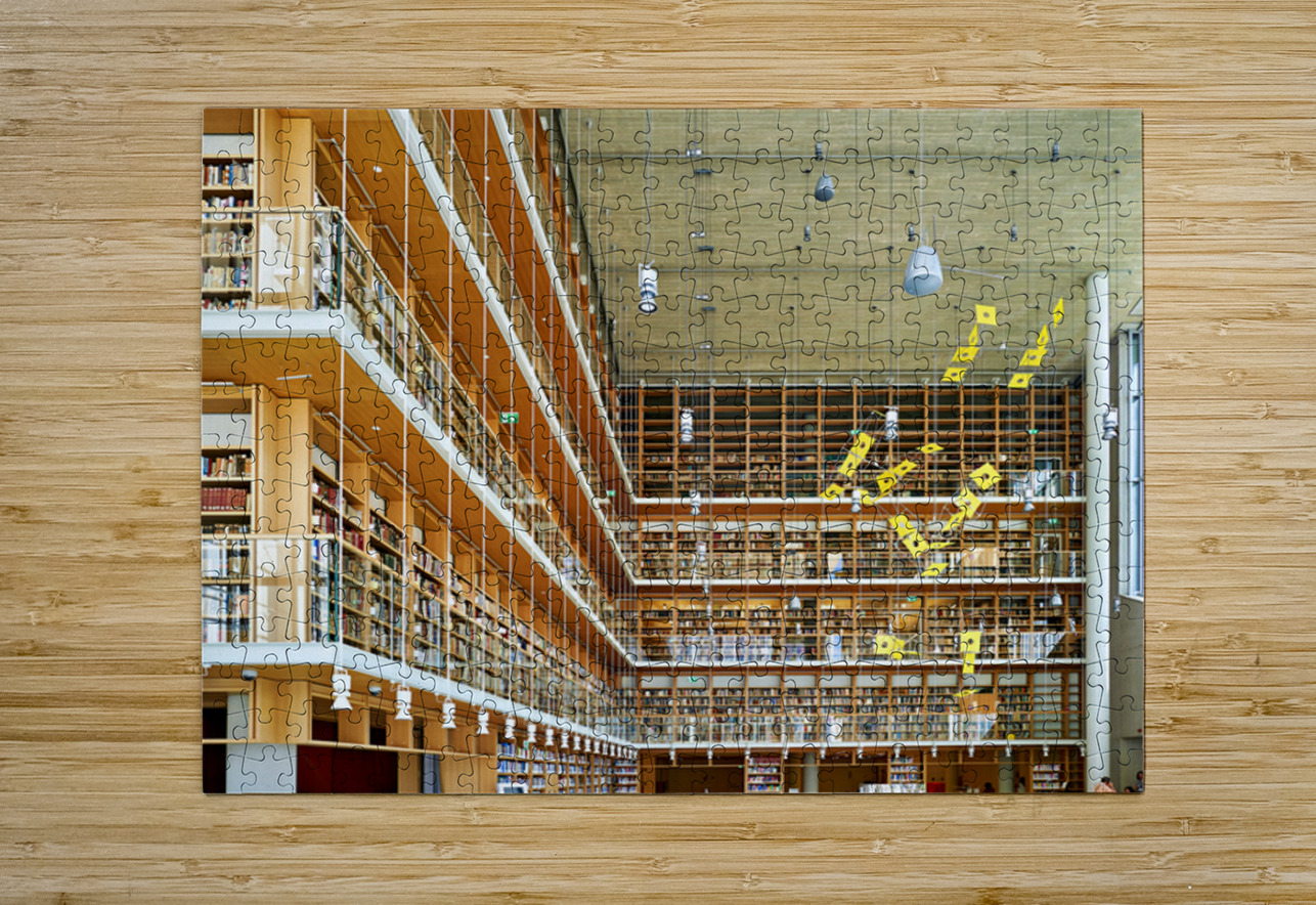 National library in stavros niarchos foundation cultural center Marco Brivio Puzzle printing