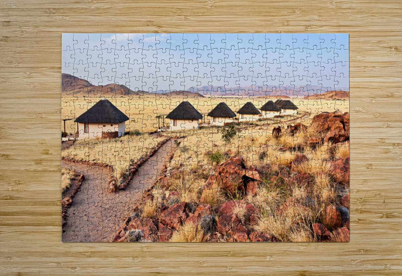 Lodging area in Namib Naukluft National Park in Namibia Marco Brivio Puzzle printing