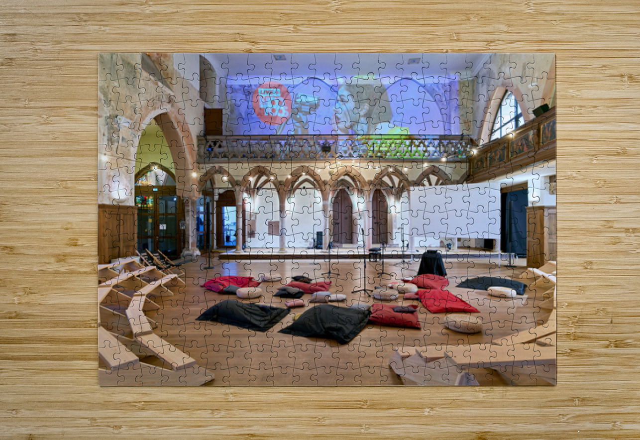 Community event at Saint Pierre le Vieux in Strasbourg Marco Brivio Puzzle printing