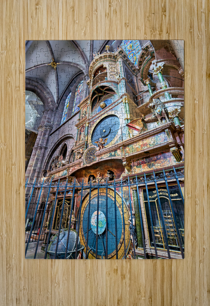Discovering the astronomical clock in strasbourg cathedral Marco Brivio Puzzle printing