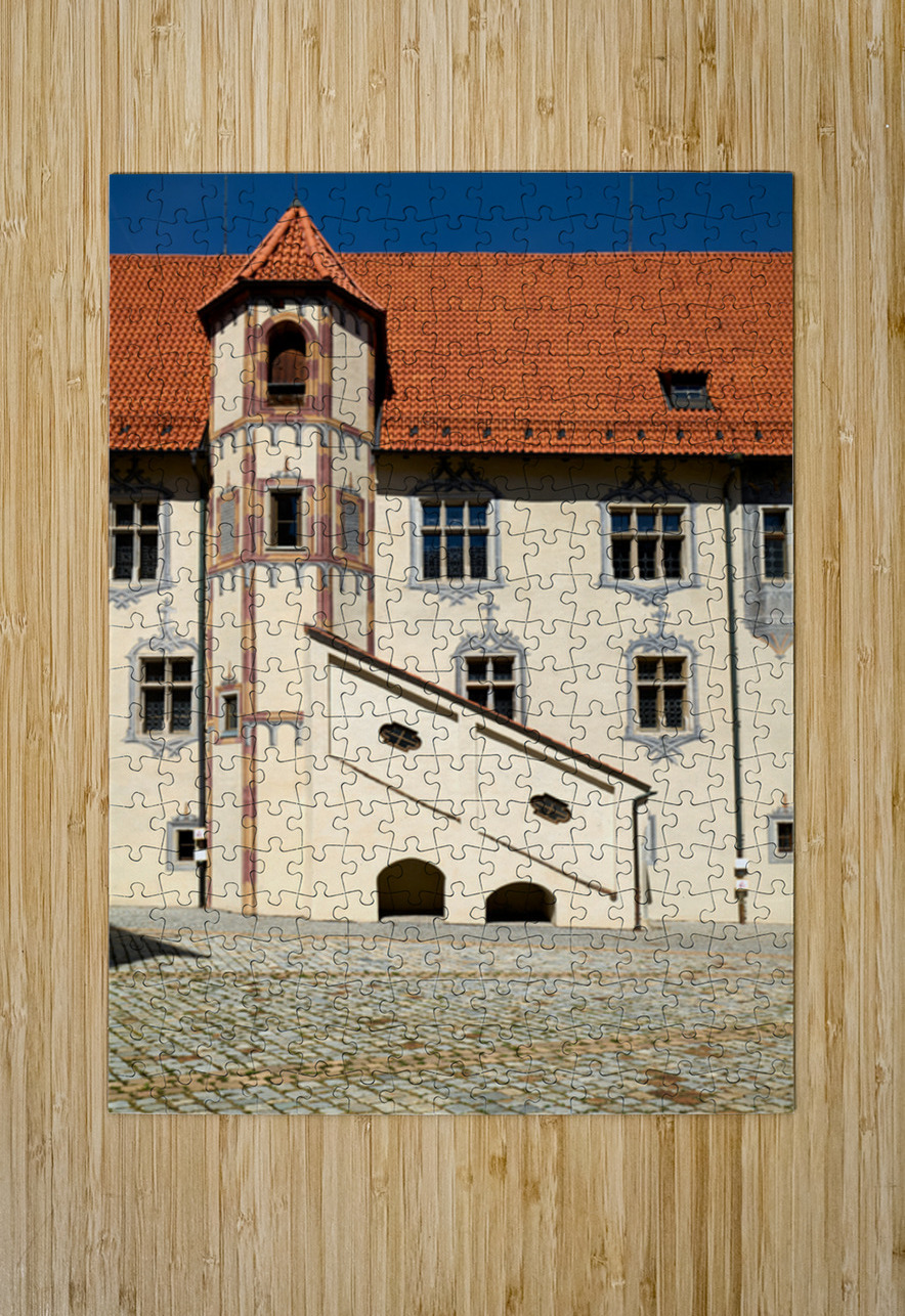 Visit Fussen and explore the High Castle along the Romantic Road Marco Brivio Puzzle printing