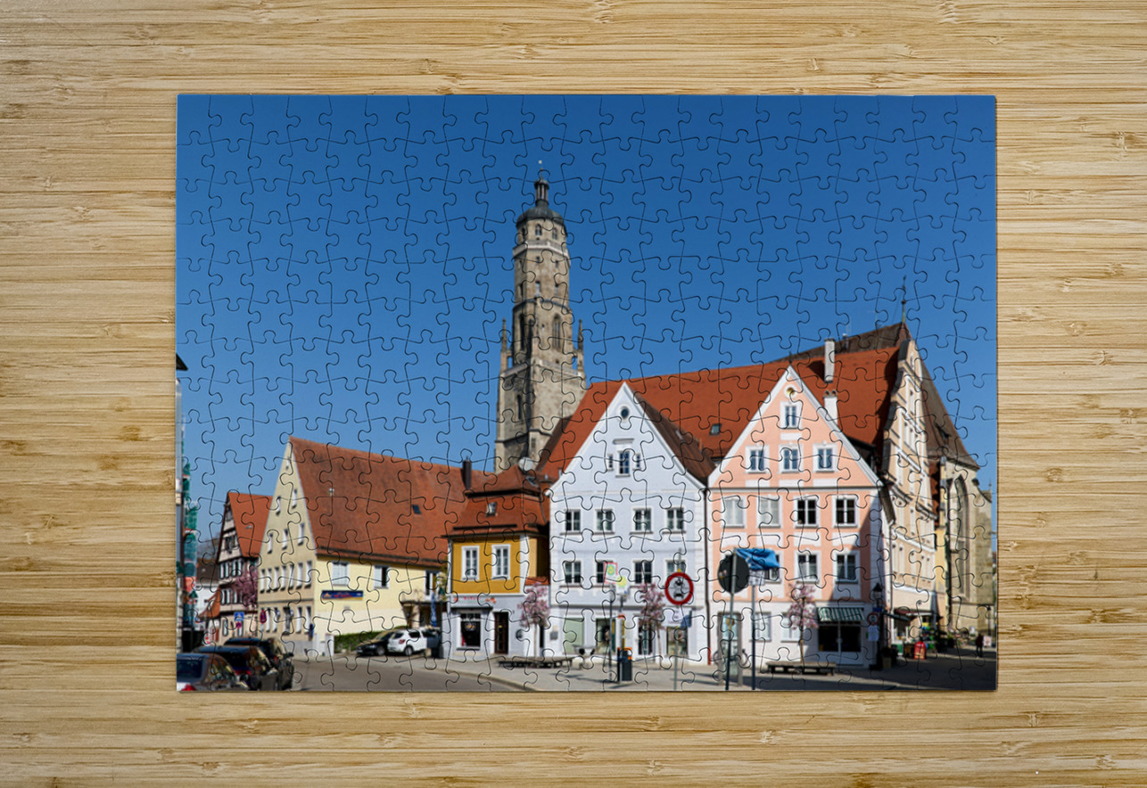 Explore nordlingen on the romantic road in bavaria germany Marco Brivio Puzzle printing