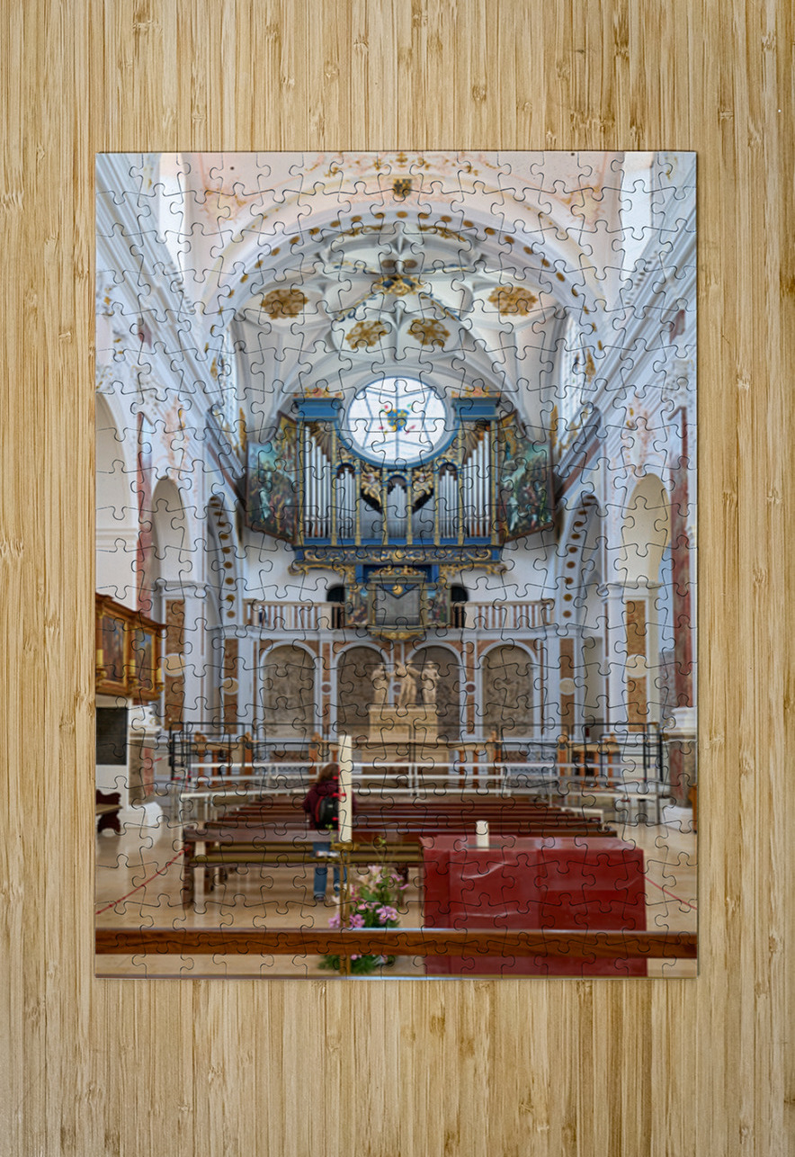 Visit to St. Annes Church in Augsburg along the Romantic Road Marco Brivio Puzzle printing