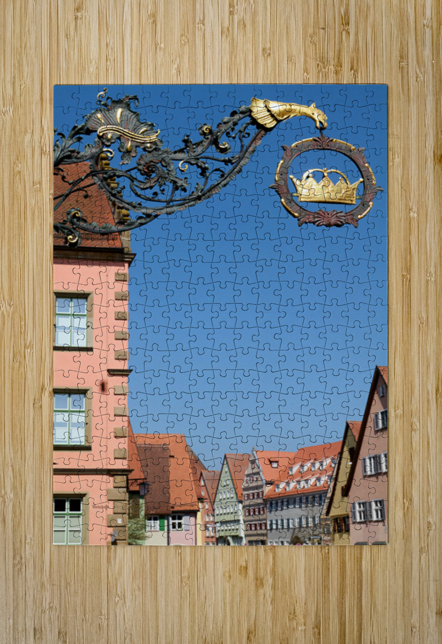 Exploring dinkelsbuhl on the romantic road in germany Marco Brivio Puzzle printing