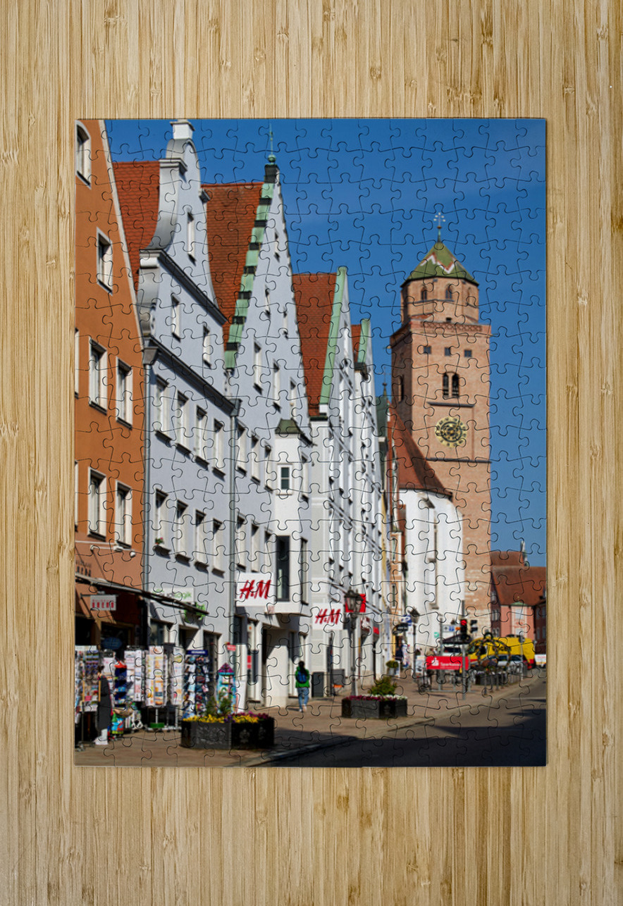 Exploring donauworth on the romantic road in bavaria germany Marco Brivio Puzzle printing