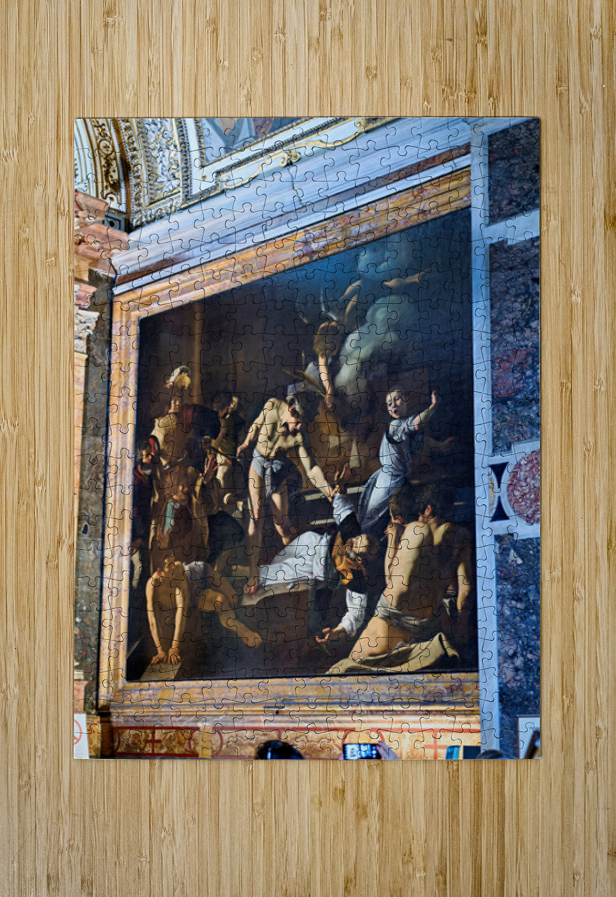 Martyrdom of st. matthew in church of st. louis of the french Marco Brivio Puzzle printing