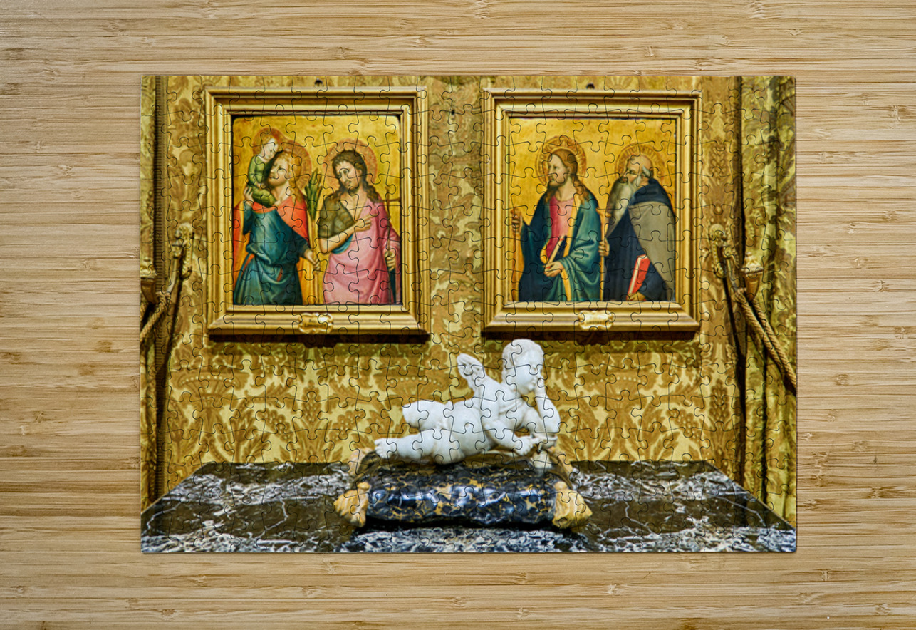 Art display at Doria Pamphilj Gallery in Rome Italy Marco Brivio Puzzle printing