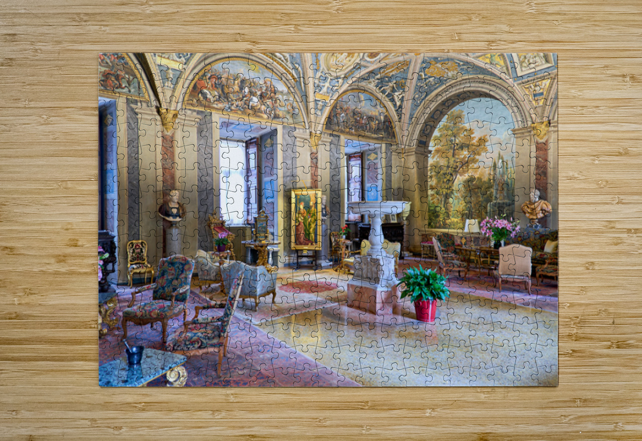 Exploring the beauty of Colonna Art Gallery in Palazzo Colonna Marco Brivio Puzzle printing