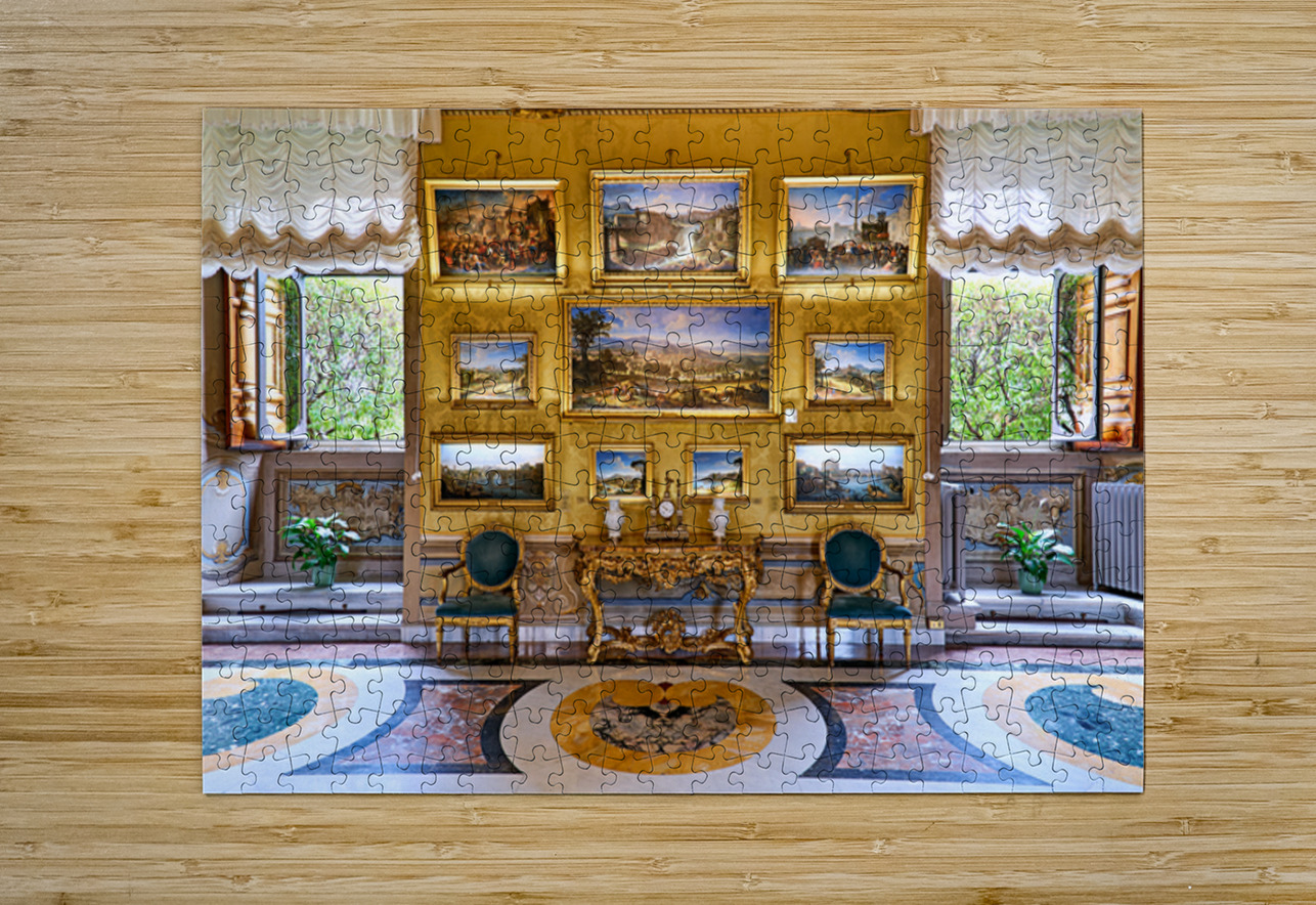 Exploring the art collection in palazzo colonna in rome italy Marco Brivio Puzzle printing