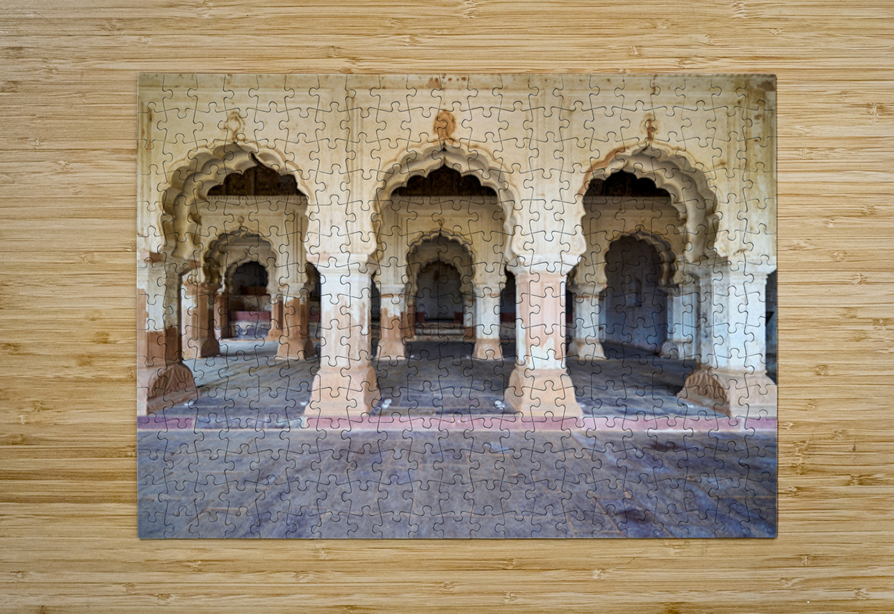Exploring the fort complex in orchha madhya pradesh india Marco Brivio Puzzle printing