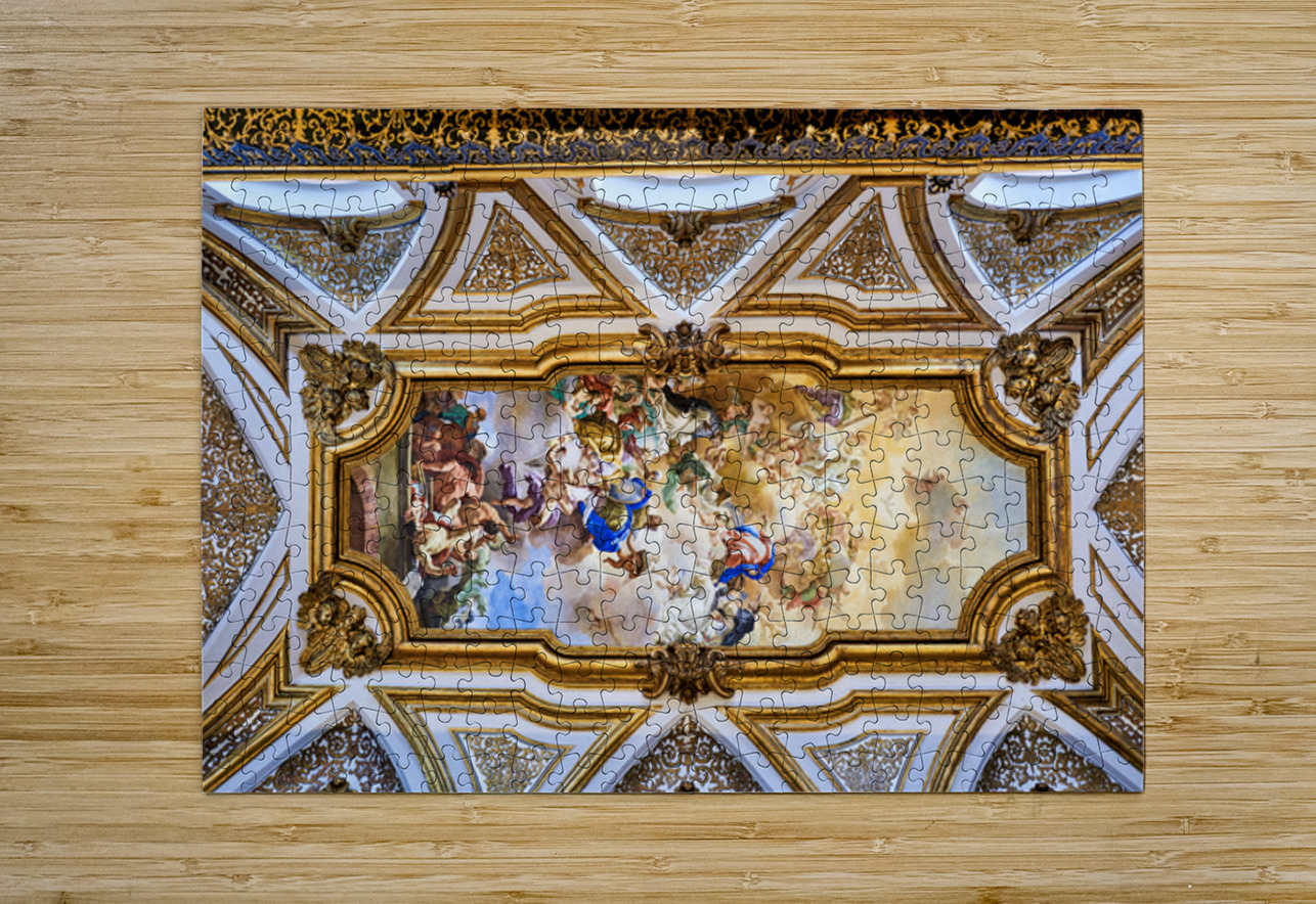 Explore sacred relics chamber in san domenico maggiore naples Marco Brivio Puzzle printing