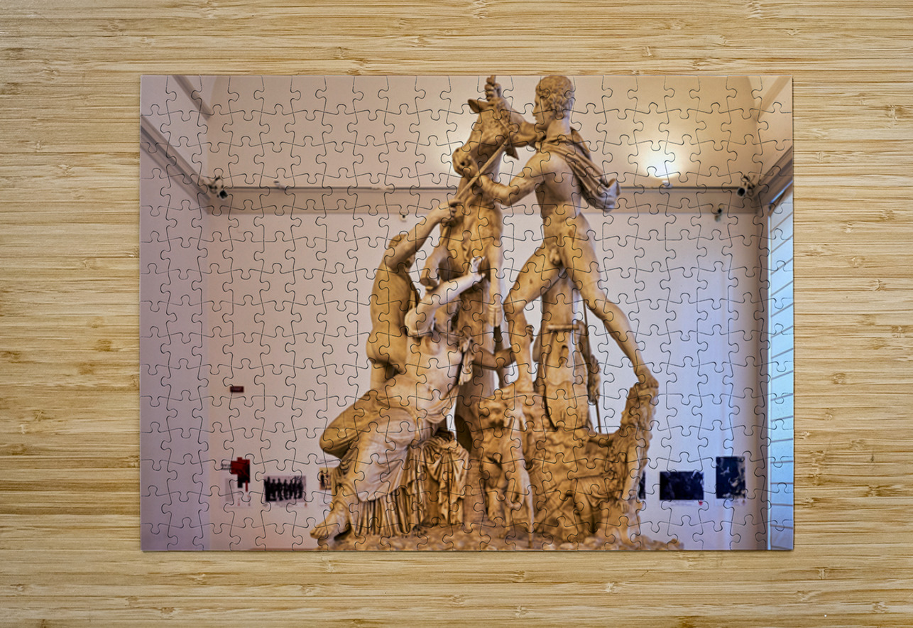 Sculpture at national archaeological museum of naples Marco Brivio Puzzle printing