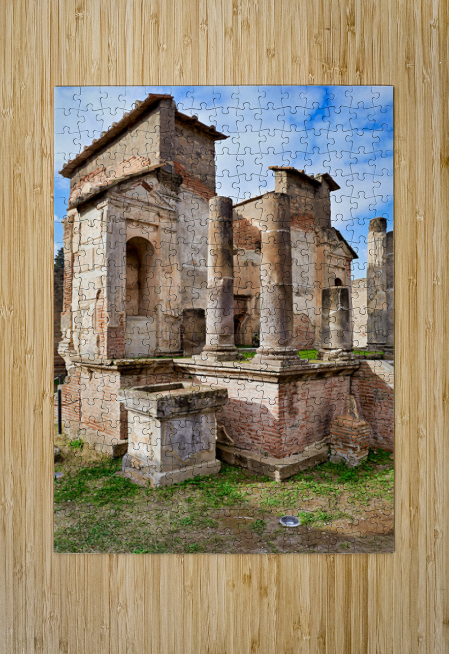 Pompeii ruins showcase ancient architecture in Italy Marco Brivio Puzzle printing