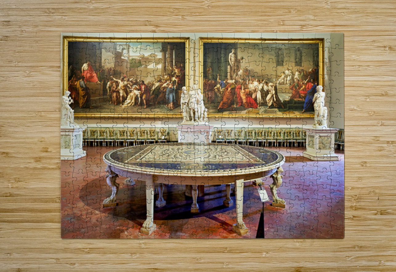 Art display at Museo di Capodimonte in Naples Campania Italy Marco Brivio Puzzle printing