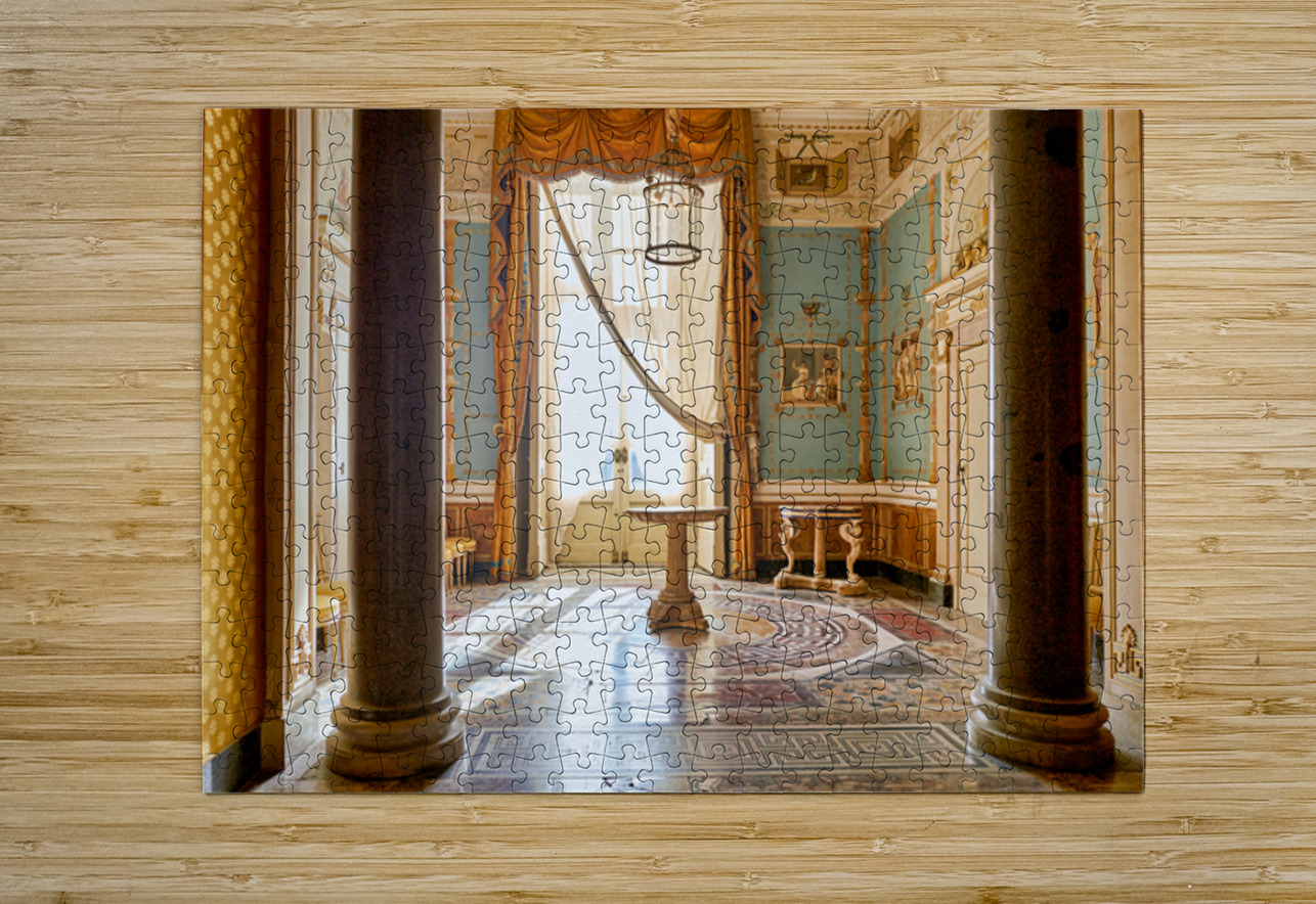 Exploring the interiors of Museo di Capodimonte in Naples Italy Marco Brivio Puzzle printing