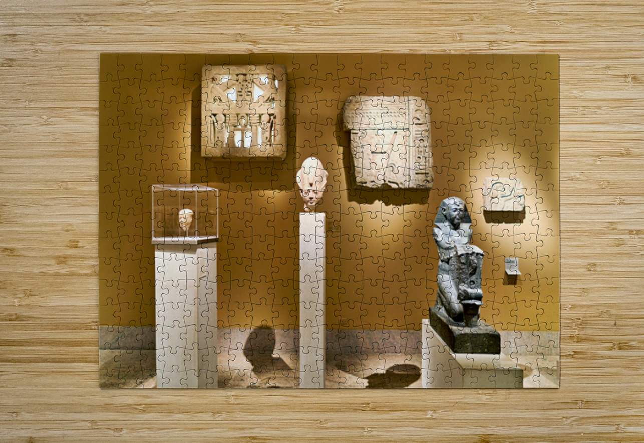 Usermontus sarcophagus at the Met in New York Marco Brivio Puzzle printing