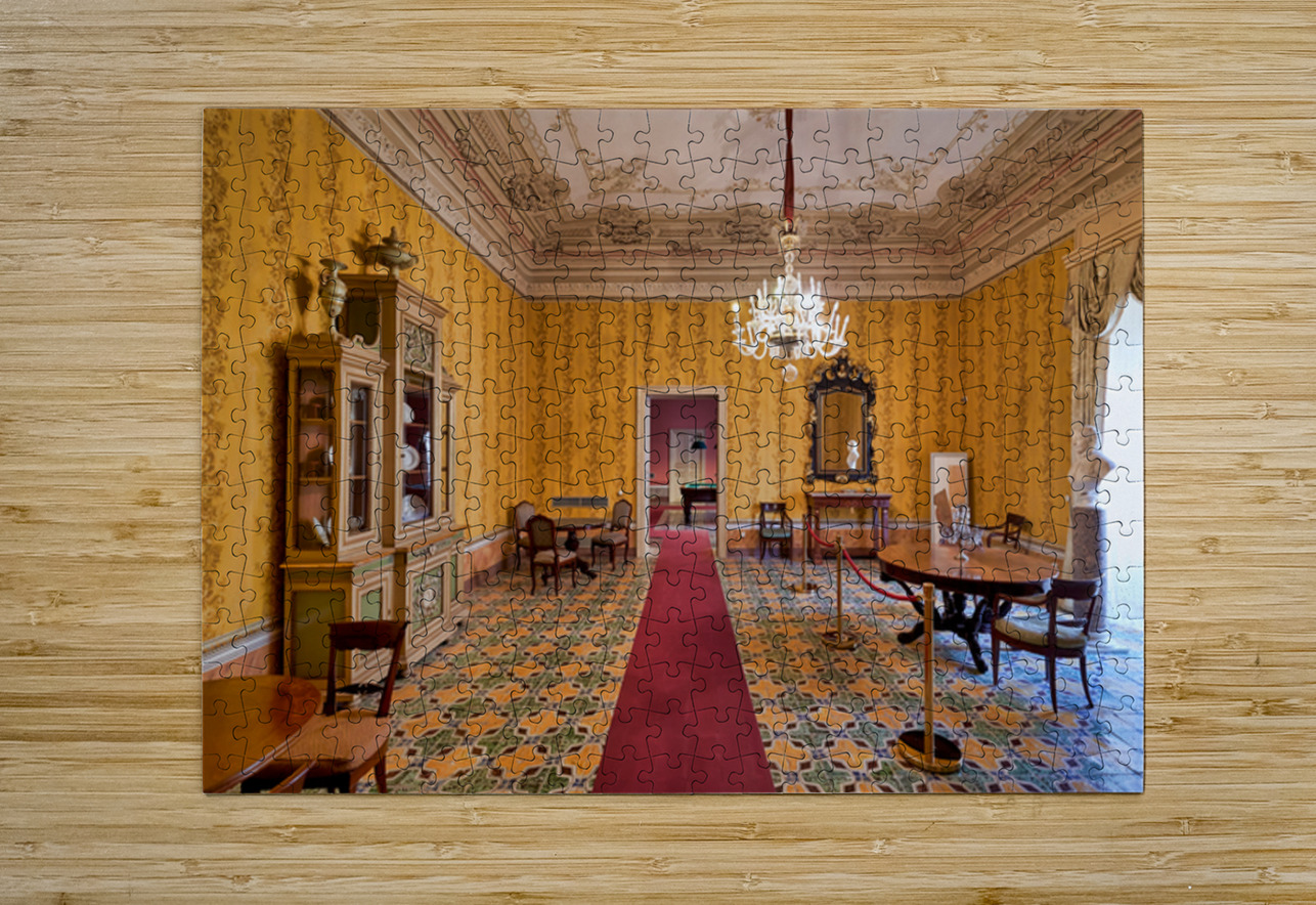 Visit to the palazzo nicolaci palace in noto sicily italy Marco Brivio Puzzle printing