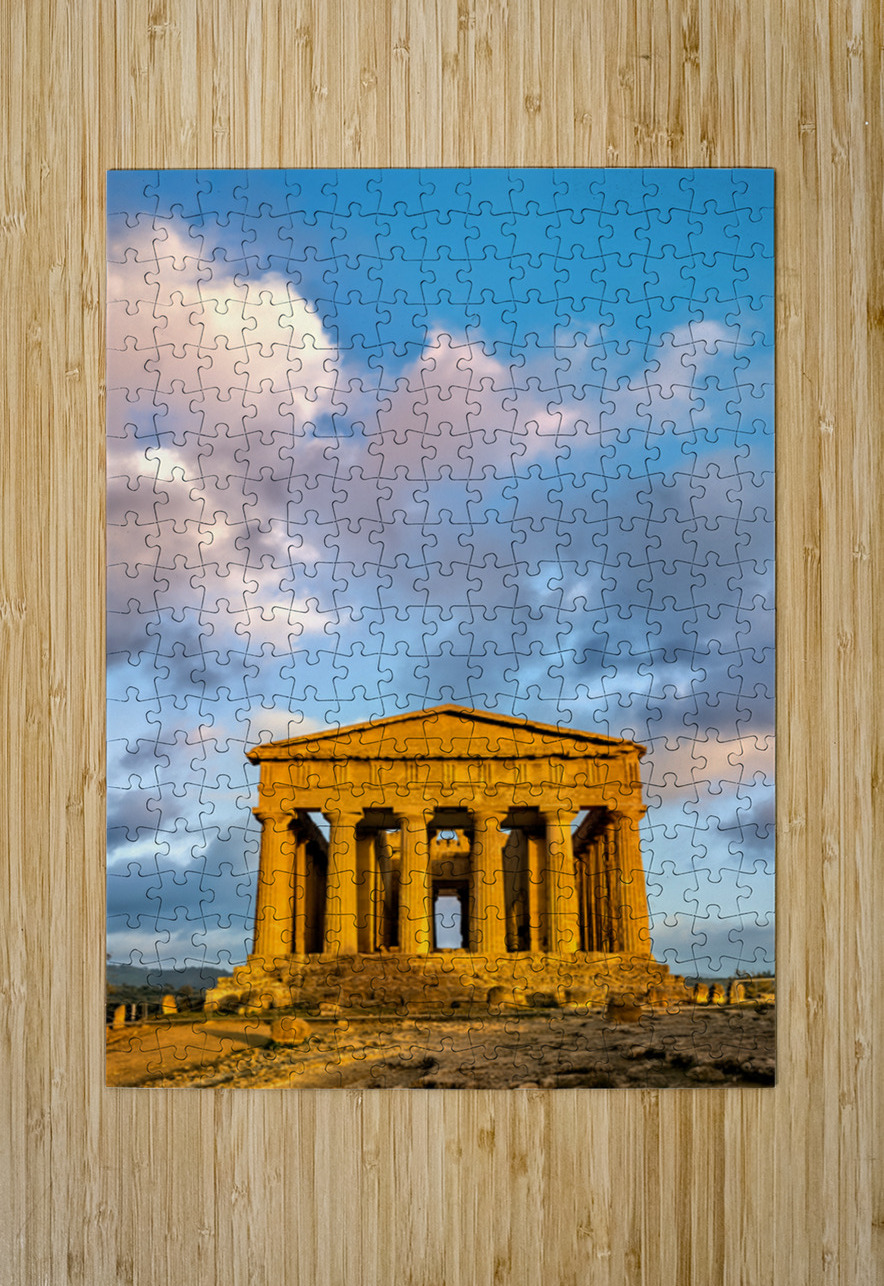 Explore the Temple of Concordia located in Agrigento Sicily Marco Brivio Puzzle printing