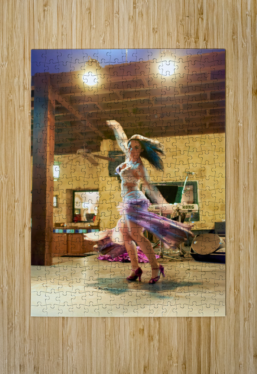 Belly dance performance in Jordan with dancers and music Marco Brivio Puzzle printing