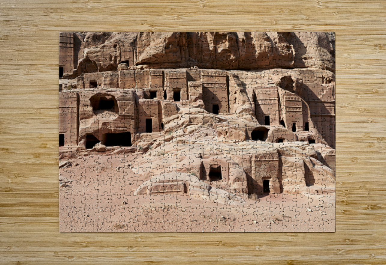 Exploring the royal tombs at Petra in Jordan Marco Brivio Puzzle printing