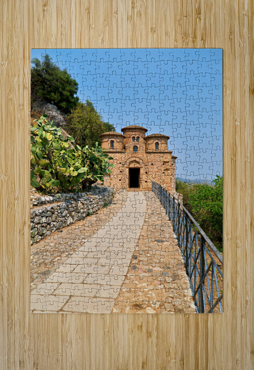 Historic Byzantine church at Cattolica di Stilo in Calabria Ital Marco Brivio Puzzle printing