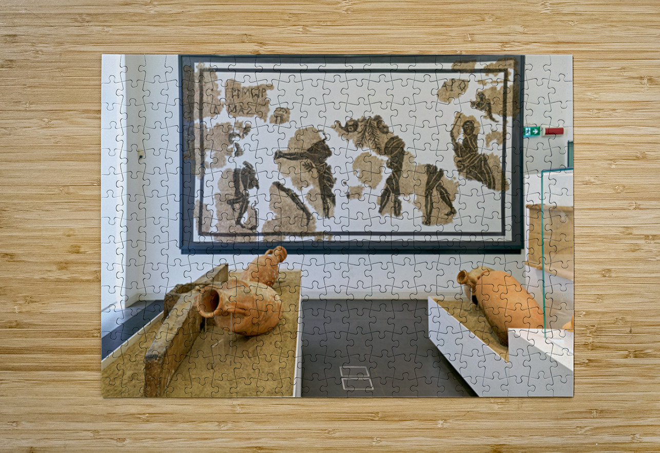 Exploring ancient artifacts at the National Museum of Magna Grec Marco Brivio Puzzle printing