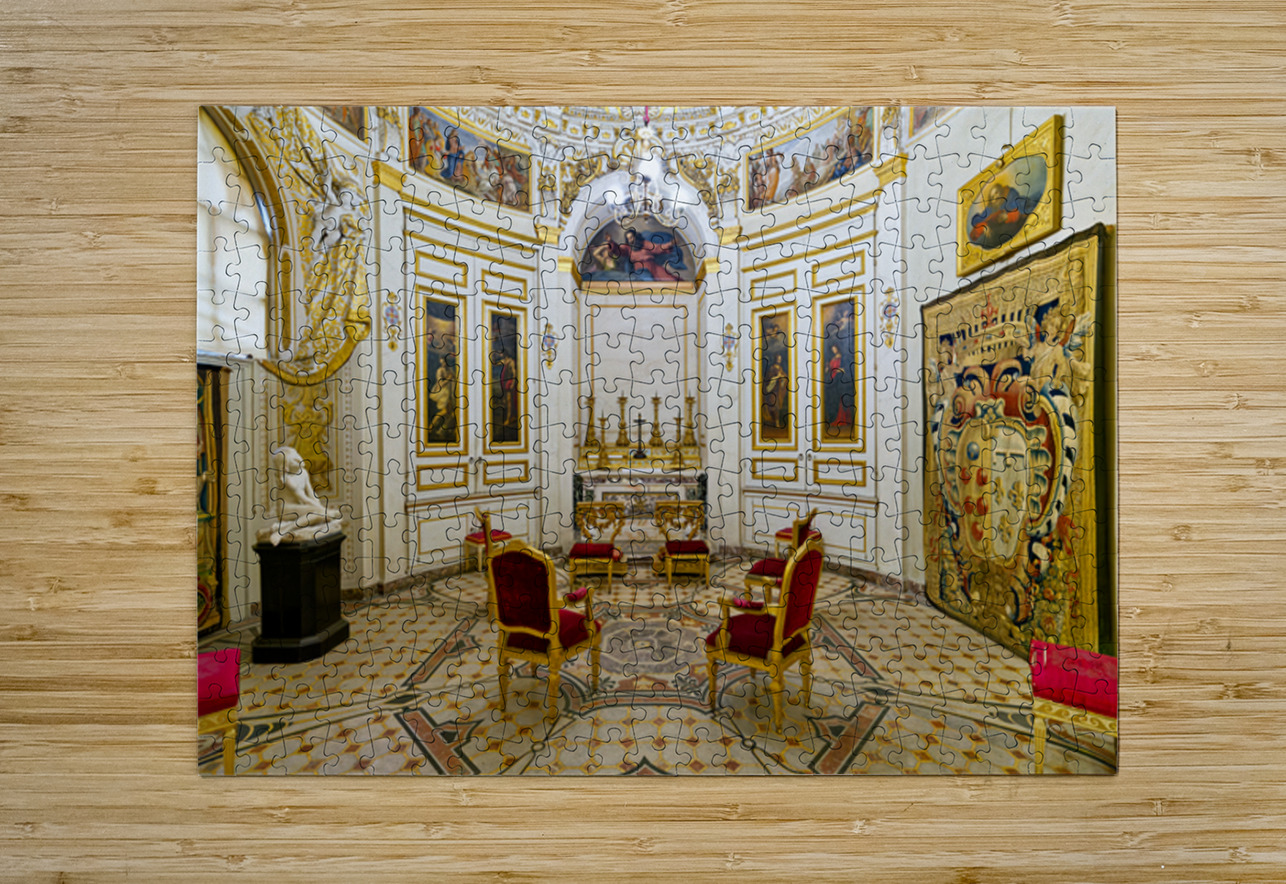 Exploring the palatine gallery in palazzo pitti florence tuscany Marco Brivio Puzzle printing