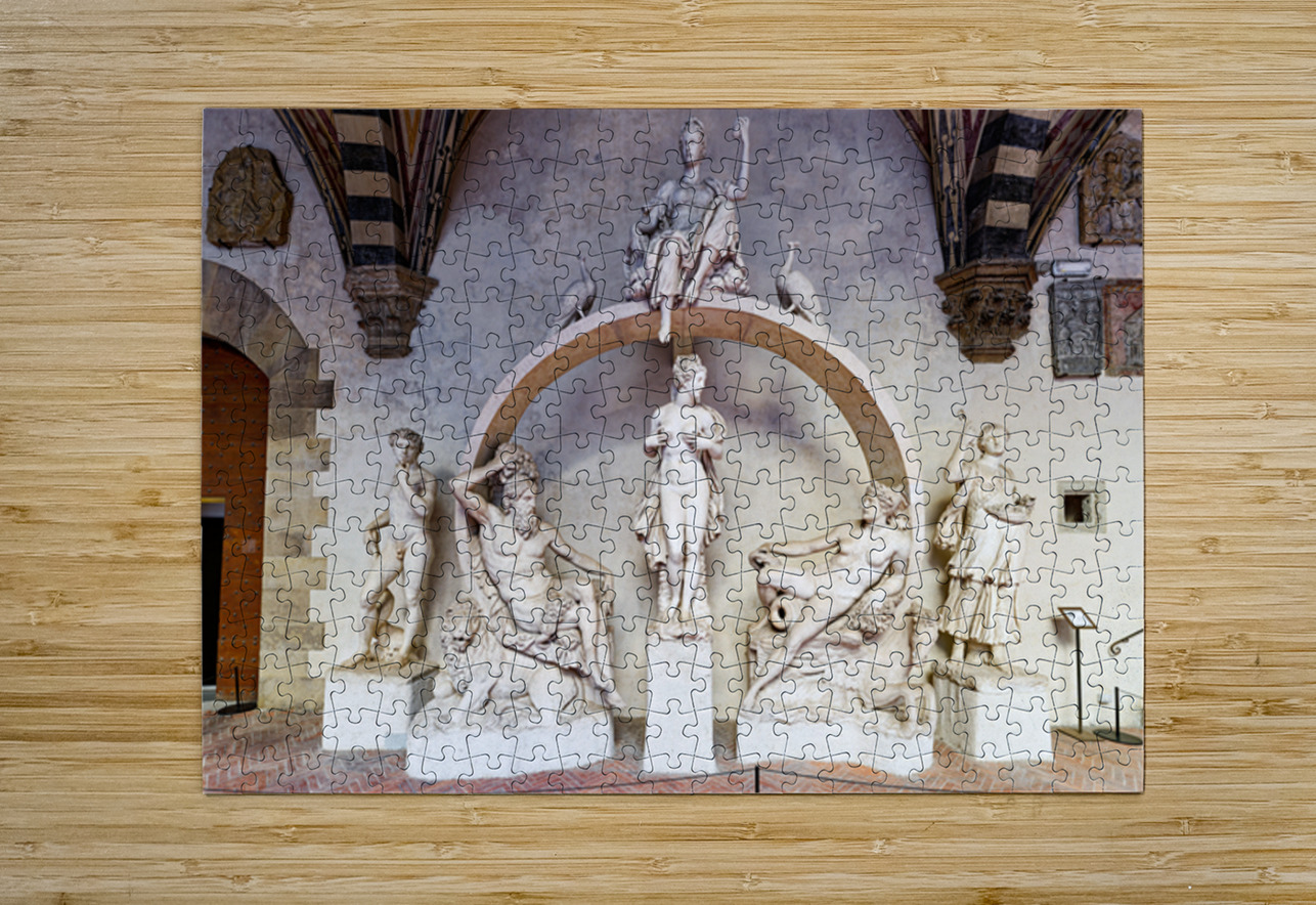 Sculptures at Museo Nazionale del Bargello in Florence Marco Brivio Puzzle printing
