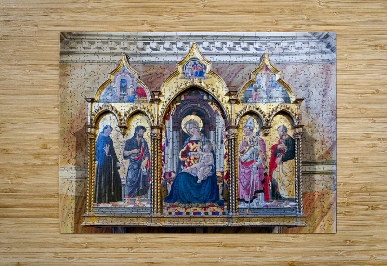 Frescoes by Giotto in Museo Nazionale del Bargello Florence It Marco Brivio Puzzle printing