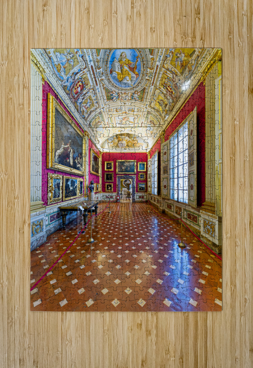 Stunning gallery in Palazzo Pitti Florence Tuscany Marco Brivio Puzzle printing