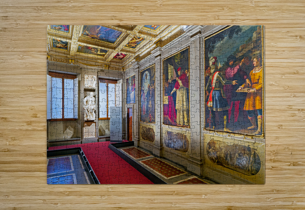 Exploring casa buonarroti in florence tuscany italy Marco Brivio Puzzle printing