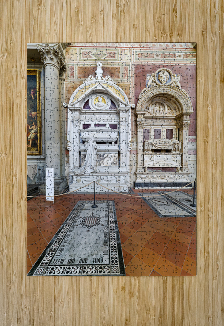Visit to Basilica di Santa Croce in Florence Tuscany with Rossin Marco Brivio Puzzle printing