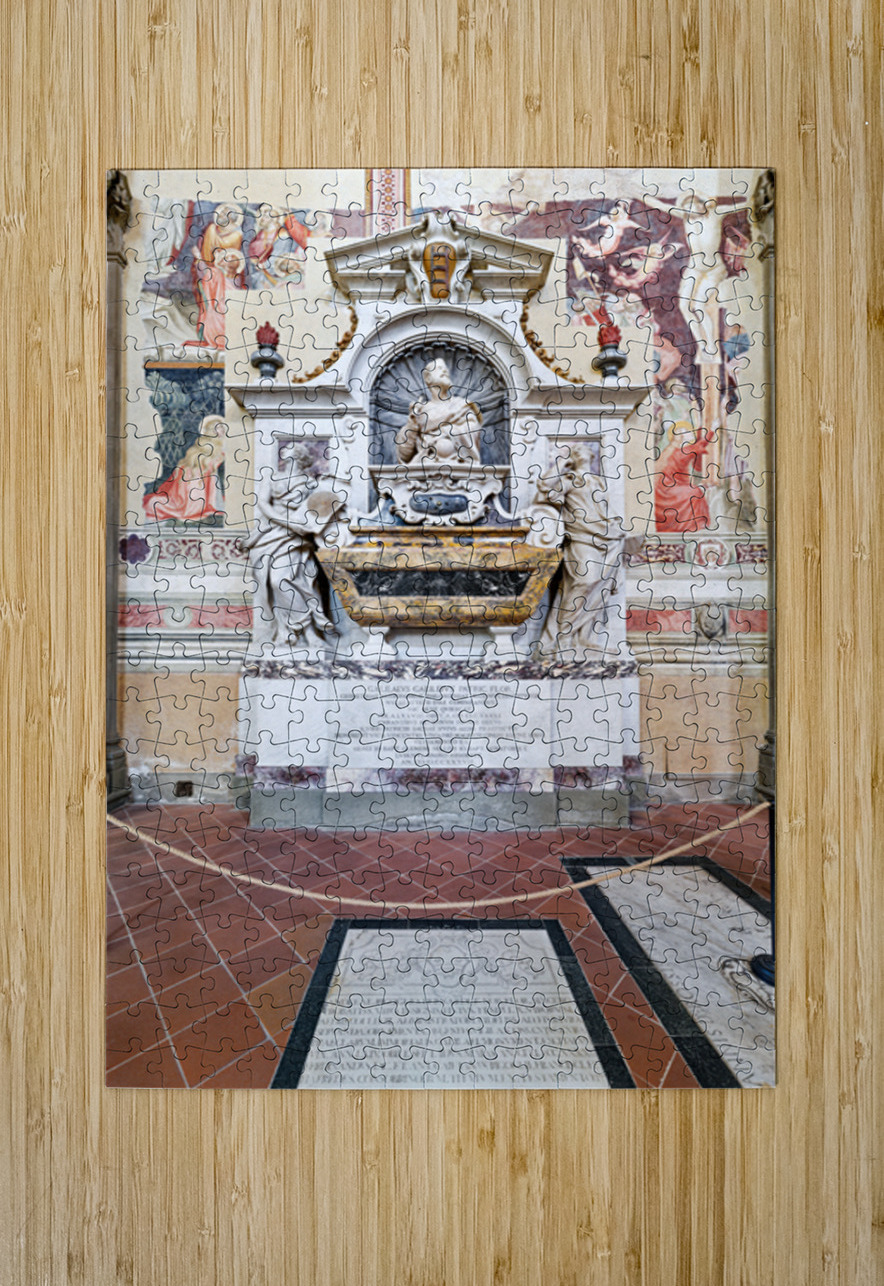 Visit Basilica di Santa Croce Florence: Galileos Tomb Marco Brivio Puzzle printing