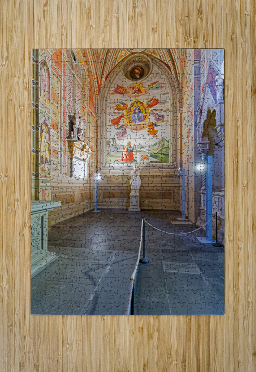 Visit to Basilica di Santa Croce in Florence Tuscany Italy Marco Brivio Puzzle printing